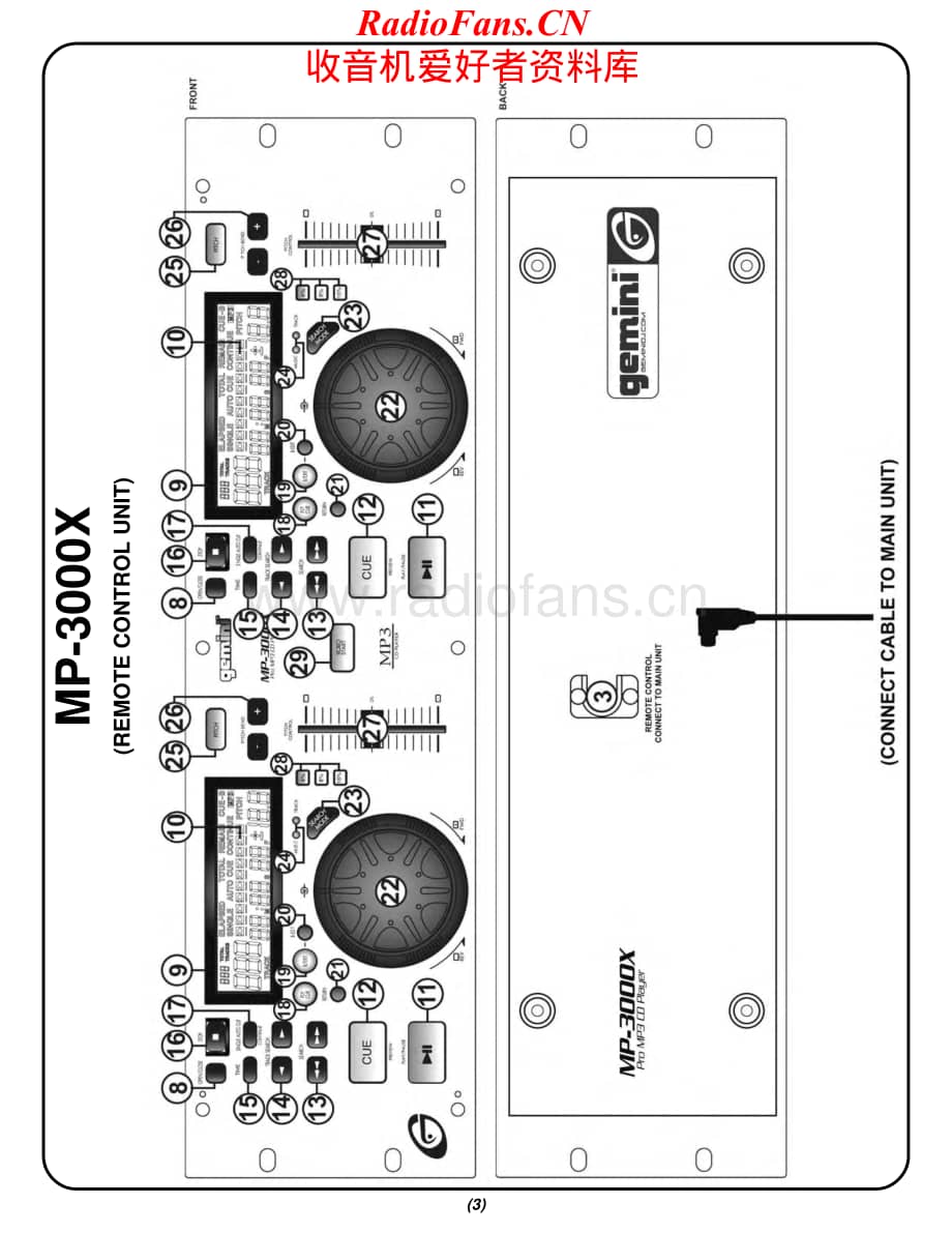 Gemini-MP3000X-cd-sm维修电路原理图.pdf_第3页