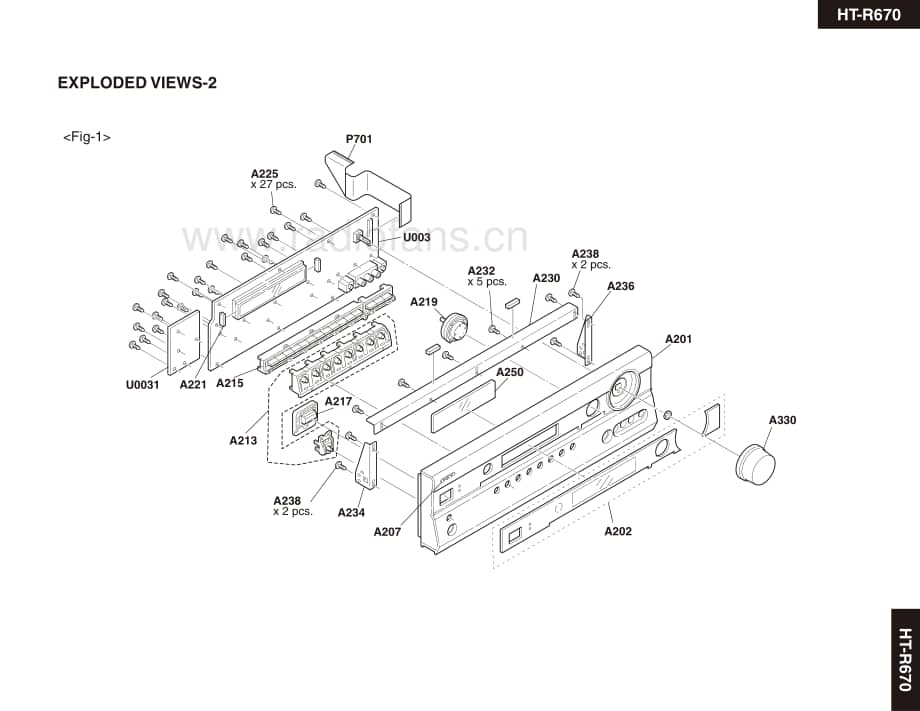 Onkyo-HTR670-avr-sm维修电路原理图.pdf_第3页