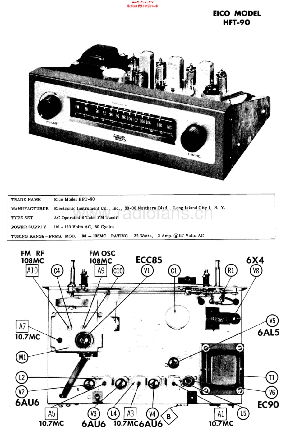 Eico-HFT90-tun-sch维修电路原理图.pdf_第1页