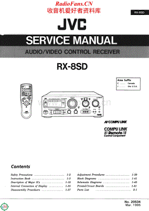 JVC-RX8SD-rec-sm维修电路原理图.pdf