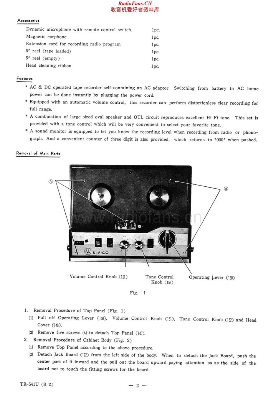 JVC-TR541U-tape-sm维修电路原理图.pdf_第2页