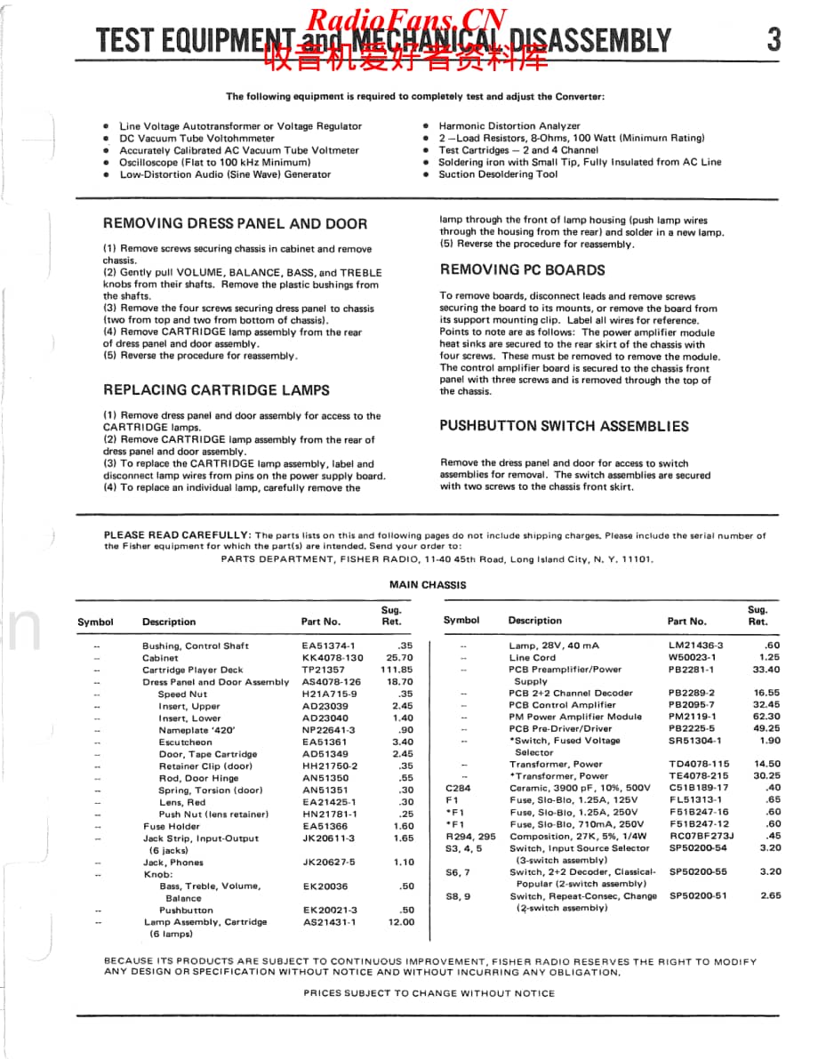 Fisher-TX420-conv-sm维修电路原理图.pdf_第3页