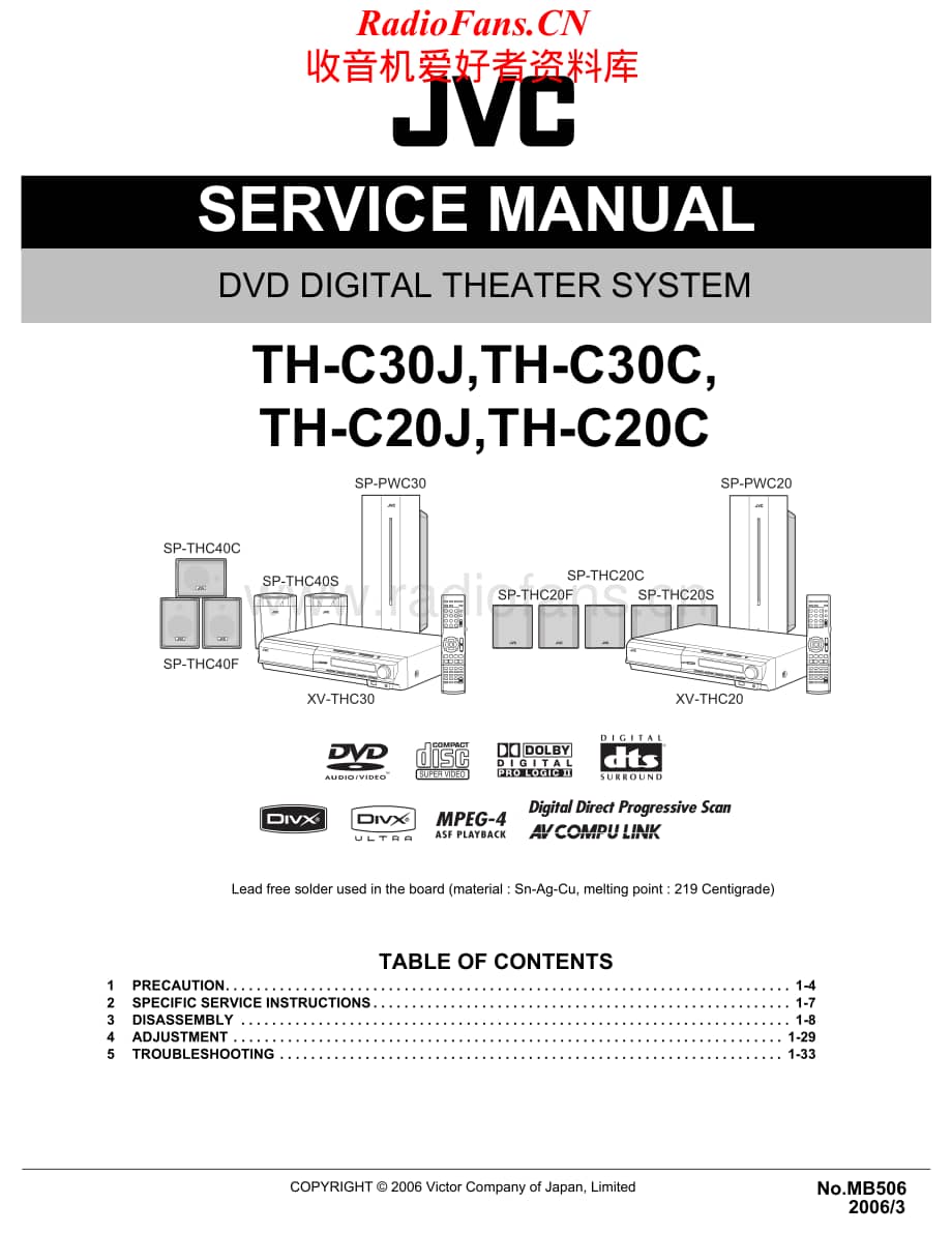 JVC-THC20-ddts-sm维修电路原理图.pdf_第1页