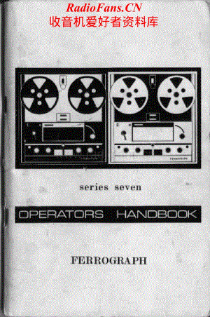 Ferguson-Ferrograph704MK2-tape-sm维修电路原理图.pdf