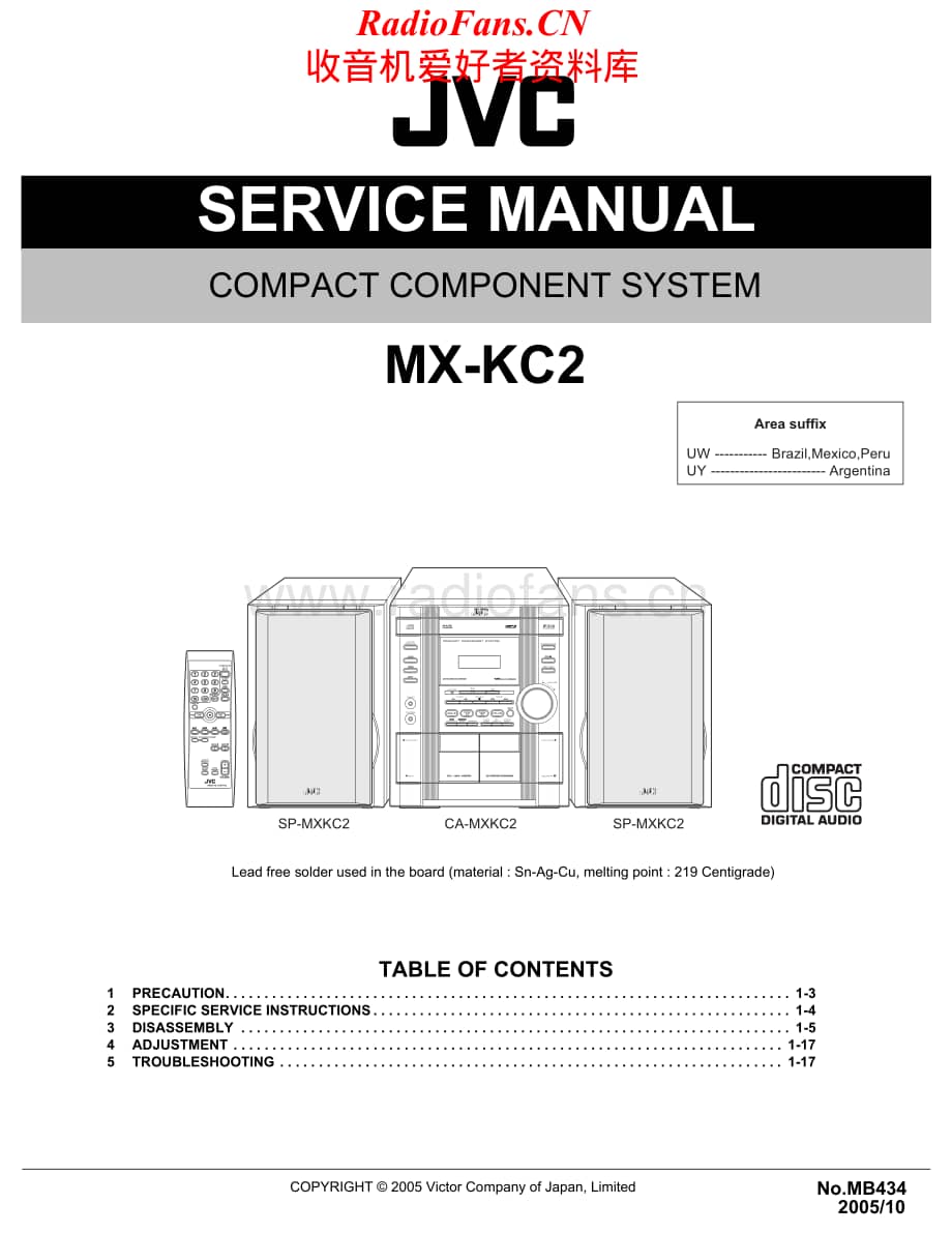 JVC-MXKC2-cs-sm维修电路原理图.pdf_第1页