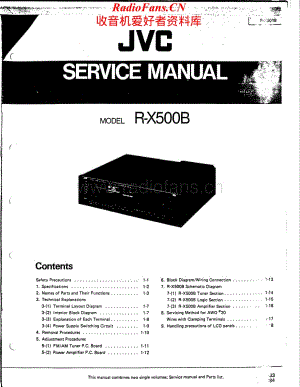 JVC-RX500B-rec-sm2维修电路原理图.pdf