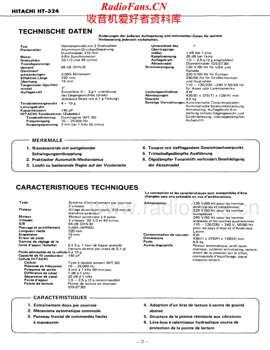 Hitachi-HT324-tt-sm维修电路原理图.pdf_第2页