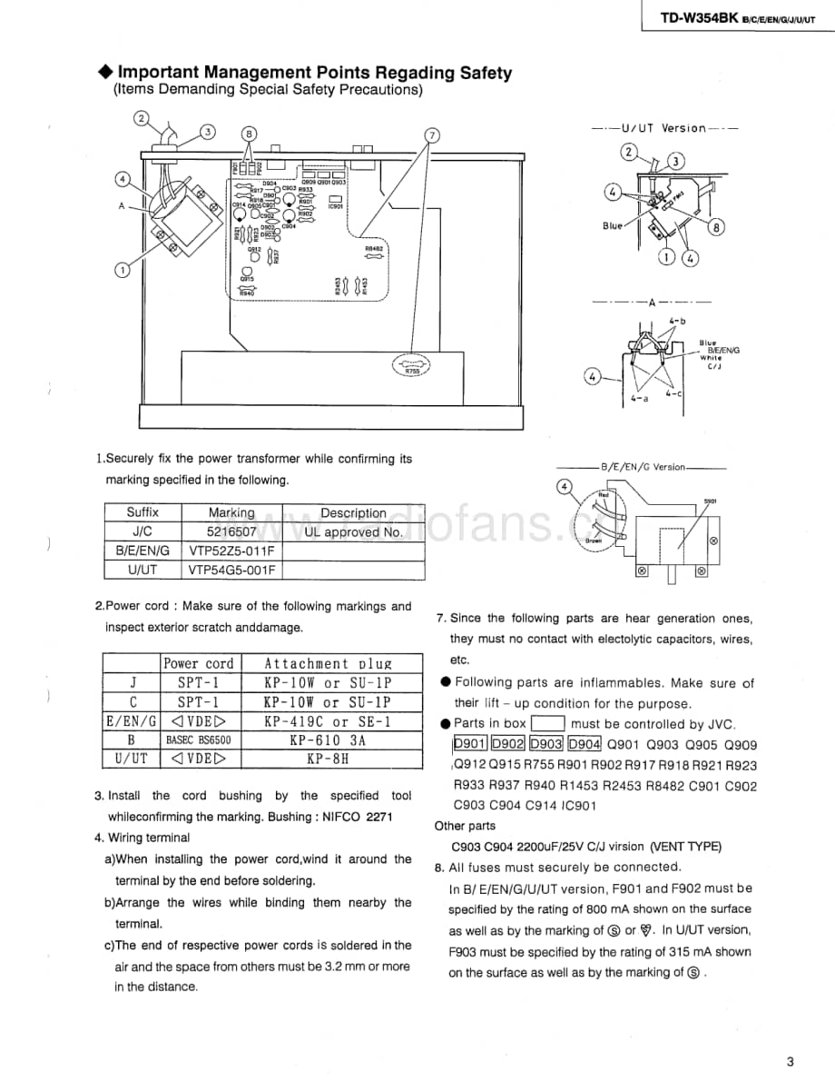 JVC-TDW354BK-tape-sm维修电路原理图.pdf_第3页