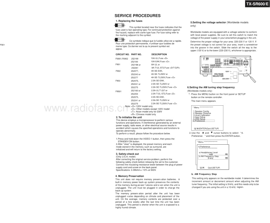 Onkyo-TXSR600-avr-sm维修电路原理图.pdf_第3页