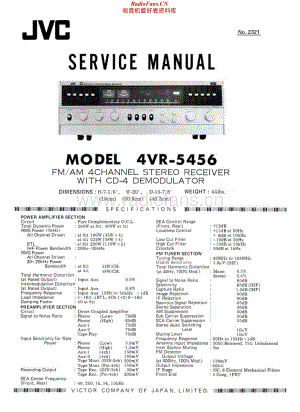 JVC-4VR5456X-rec-sm维修电路原理图.pdf