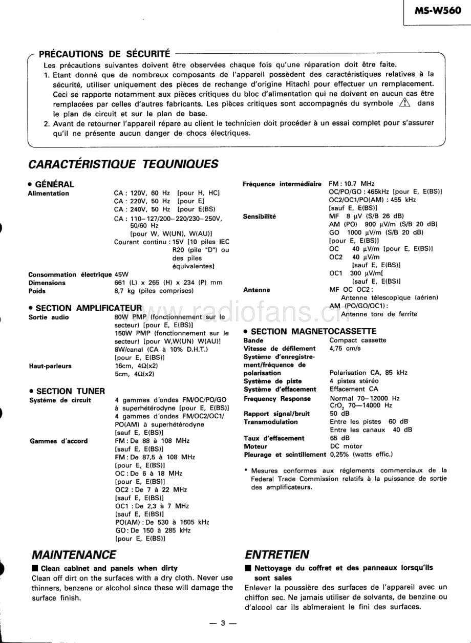 Hitachi-MSW560-mc-sm维修电路原理图.pdf_第3页