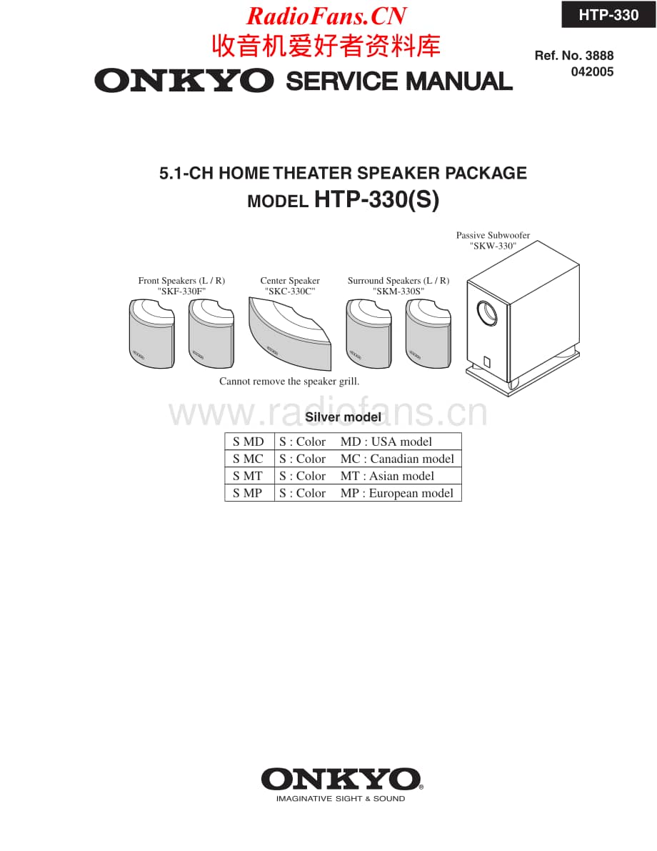 Onkyo-HTP330-ss-sm维修电路原理图.pdf_第1页