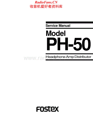 Fostex-PH50-pad-sm维修电路原理图.pdf