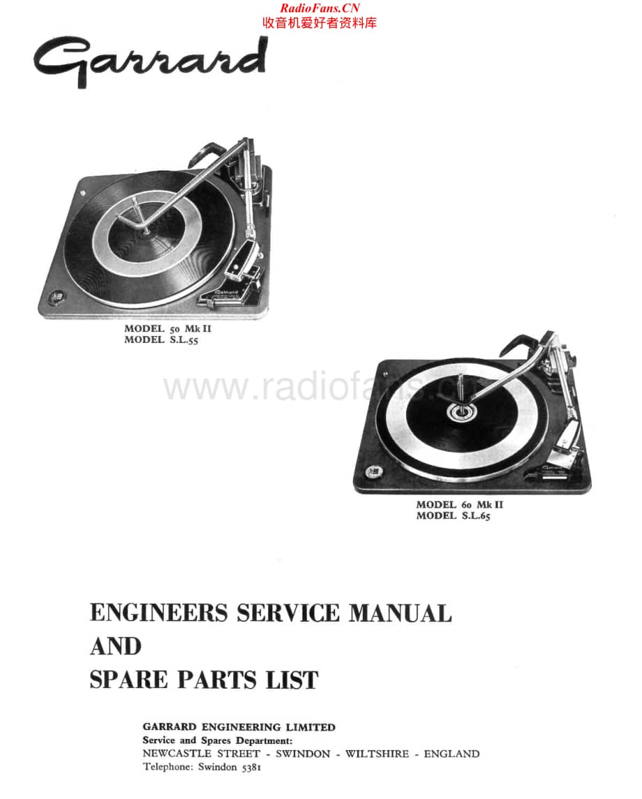 Garrard-60MK2-tt-sm维修电路原理图.pdf_第1页