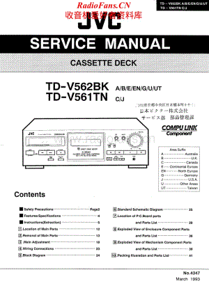 JVC-TDV561TN-tape-sm维修电路原理图.pdf