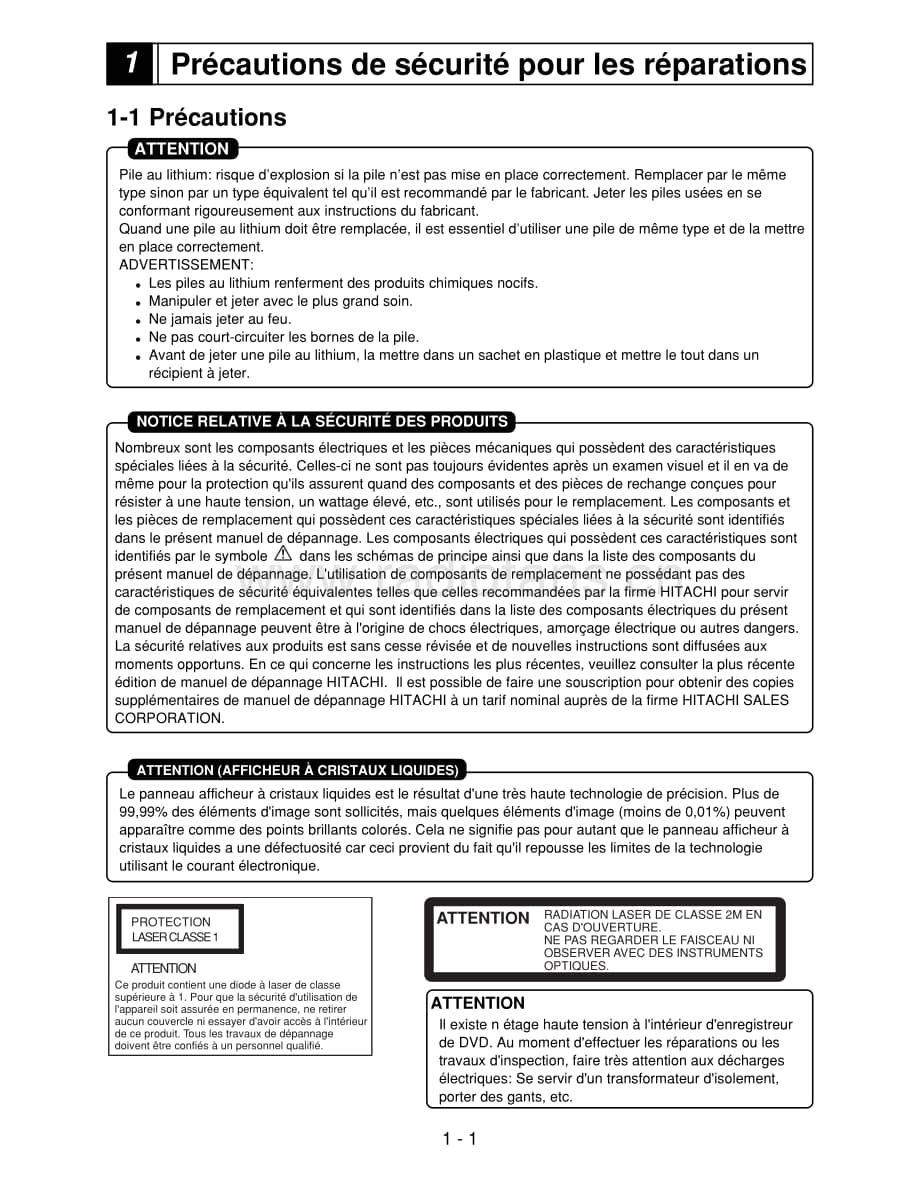 Hitachi-DVRX7000E-cd-sm维修电路原理图.pdf_第3页