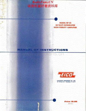 Eico-HF52-int-sm维修电路原理图.pdf