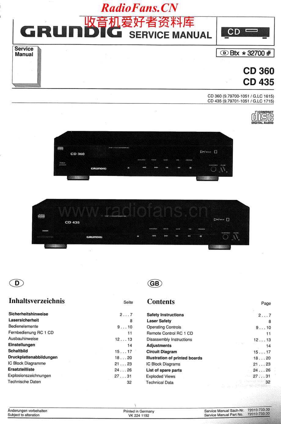 Grundig-CD360-cd-sch维修电路原理图.pdf_第1页