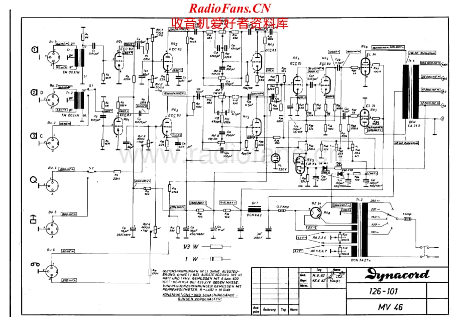 Dynacord-EminentMV46-pwr-sch维修电路原理图.pdf_第1页