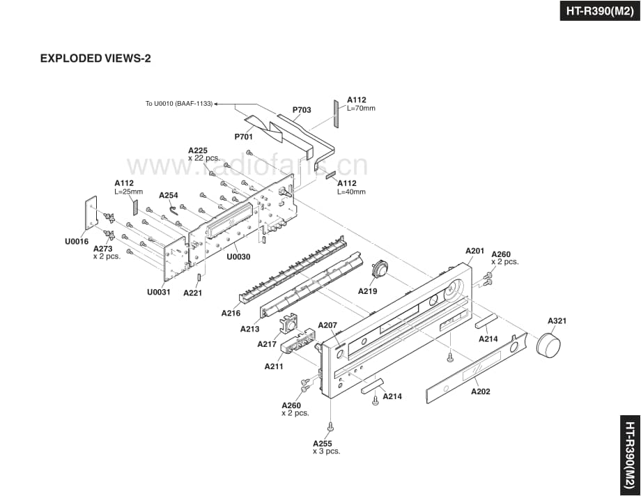 Onkyo-HTR390MKII-avr-sm维修电路原理图.pdf_第3页