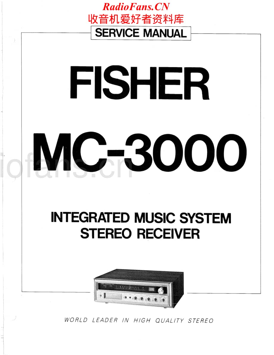 Fisher-MC3000-rec-sm维修电路原理图.pdf_第1页