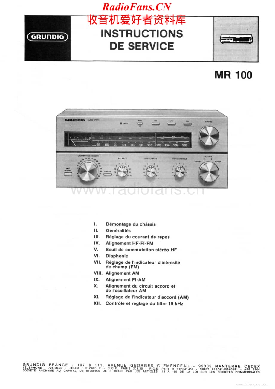 Grundig-MR100-rec-sm2维修电路原理图.pdf_第1页