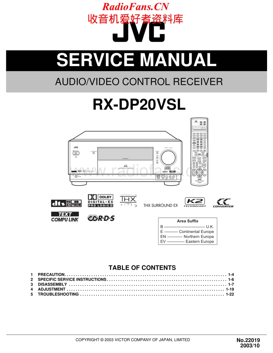 JVC-RXDP20VSL-avr-sm维修电路原理图.pdf_第1页