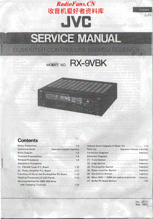 JVC-RX9VBK-rec-sm维修电路原理图.pdf