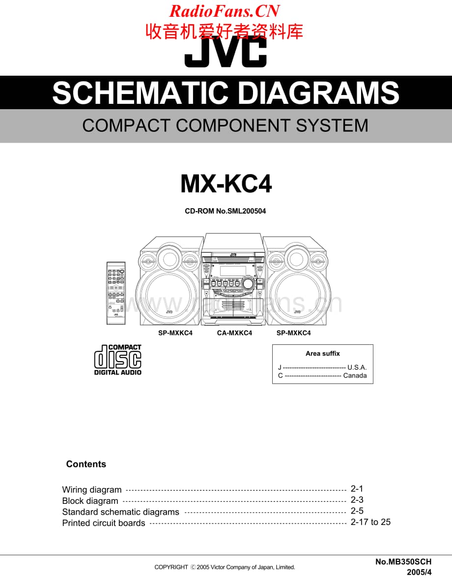 JVC-MXKC4-cs-sch维修电路原理图.pdf_第1页