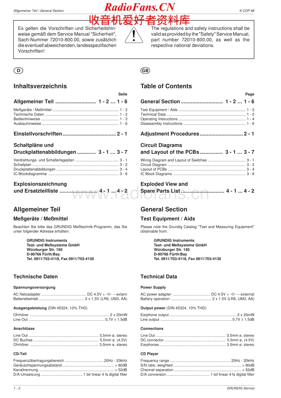 Grundig-KCDP66-dm-sm维修电路原理图.pdf_第2页