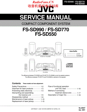 JVC-FSSD990-cs-sm维修电路原理图.pdf
