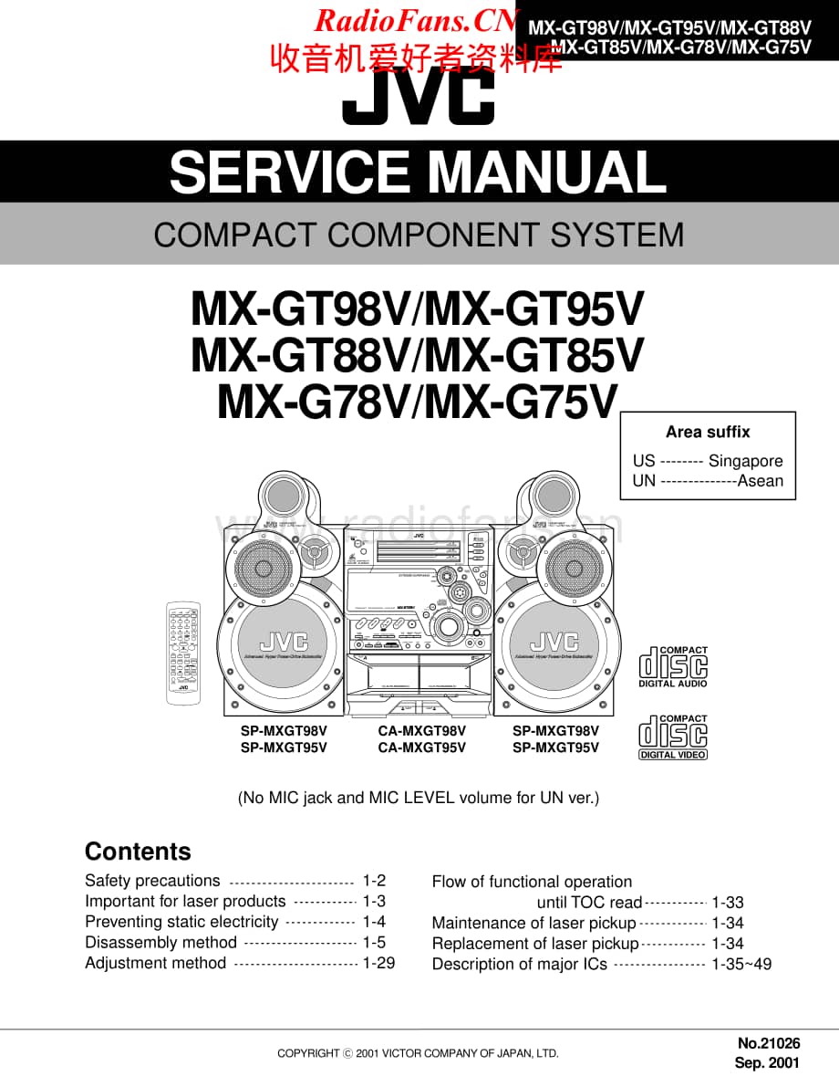 JVC-MXG75V-cs-sm维修电路原理图.pdf_第1页