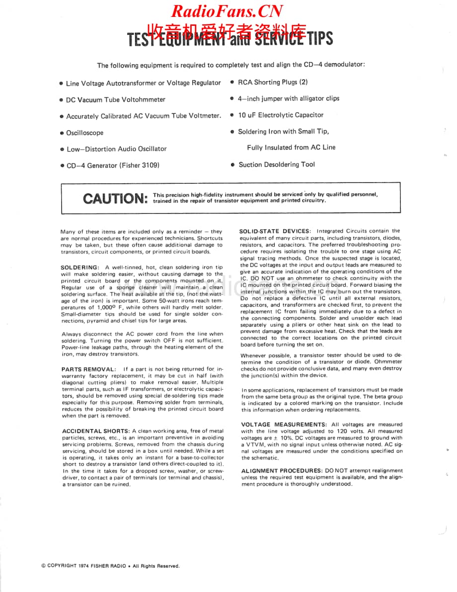 Fisher-CD4-dm-sm维修电路原理图.pdf_第2页