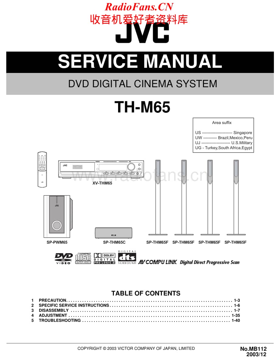 JVC-THM65-ddcs-sm维修电路原理图.pdf_第1页