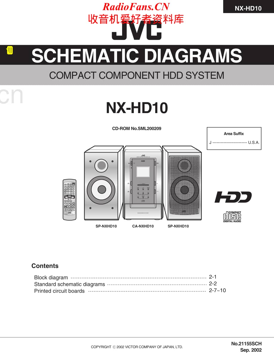 JVC-NXHD10-cs-sch维修电路原理图.pdf_第1页