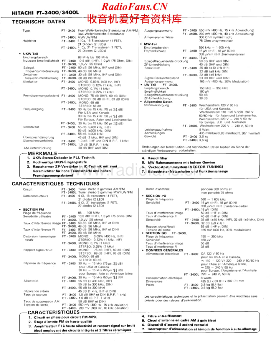 Hitachi-FT3400-tun-sm维修电路原理图.pdf_第2页