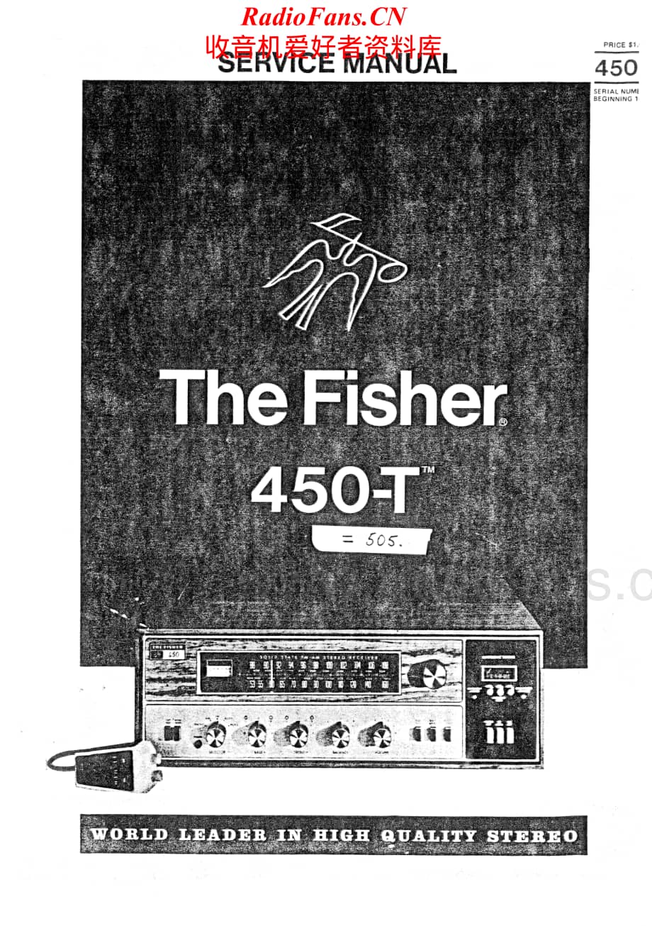 Fisher-450T-rec-sm维修电路原理图.pdf_第1页