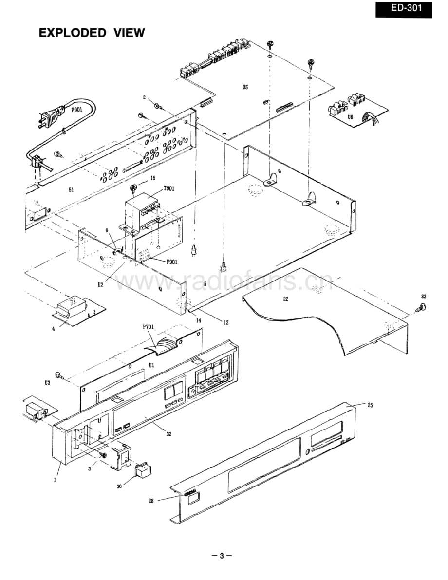 Onkyo-ED301-dsp-sm维修电路原理图.pdf_第3页