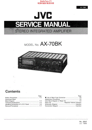 JVC-AX70BK-int-sm1维修电路原理图.pdf