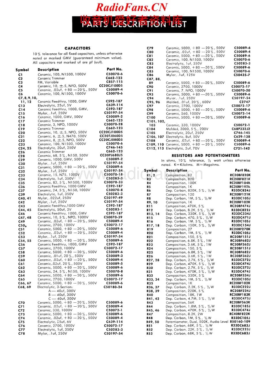 Fisher-FM1000-rec-sm维修电路原理图.pdf_第2页