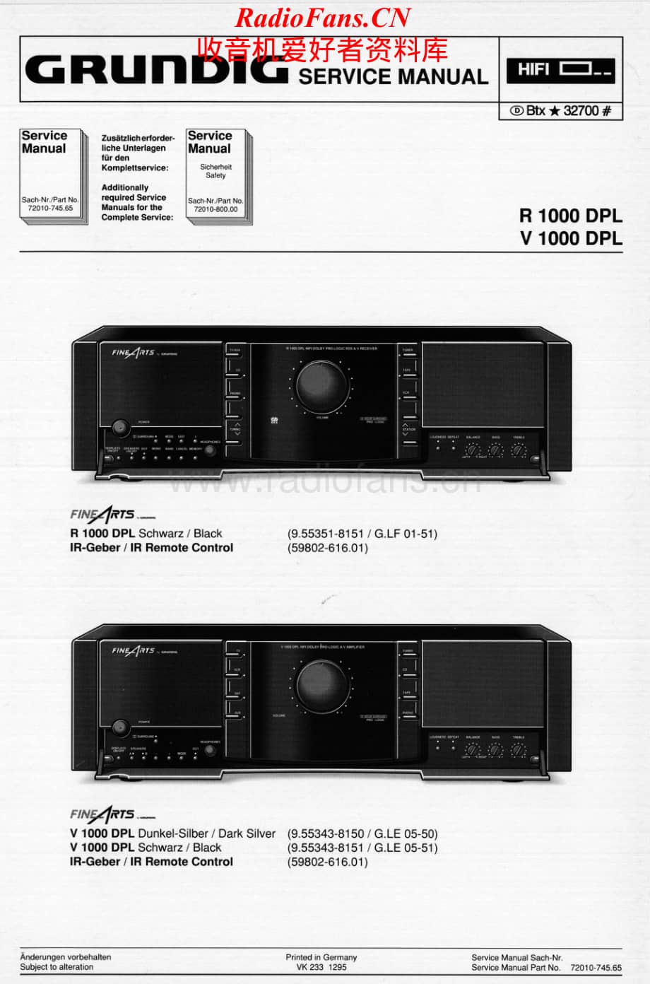 Grundig-R1000DPL-avr-sm维修电路原理图.pdf_第1页