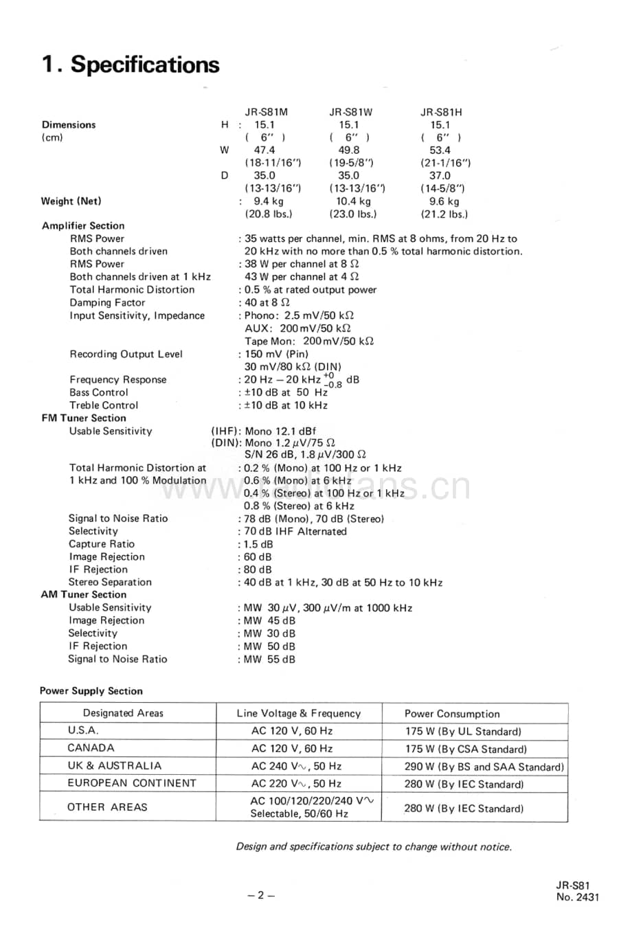 JVC-JRS81H-rec-sm维修电路原理图.pdf_第3页