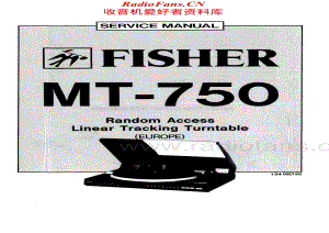 Fisher-MT750-tt-sm维修电路原理图.pdf