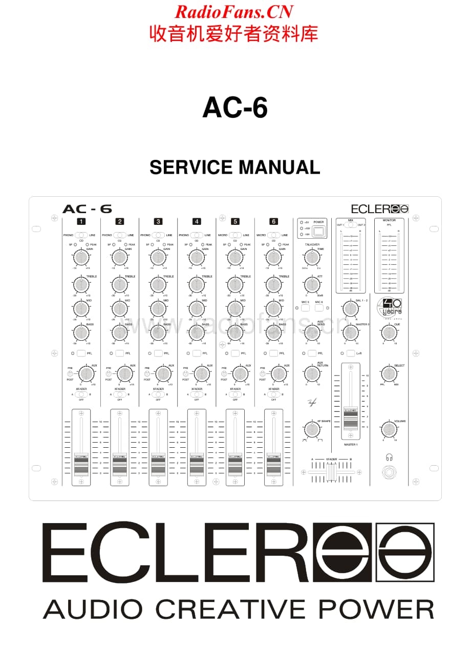 Ecler-AC6-mix-sm维修电路原理图.pdf_第1页