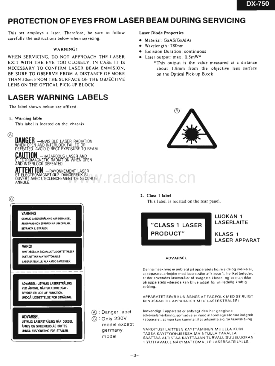 Onkyo-DX750-cd-sm维修电路原理图.pdf_第3页