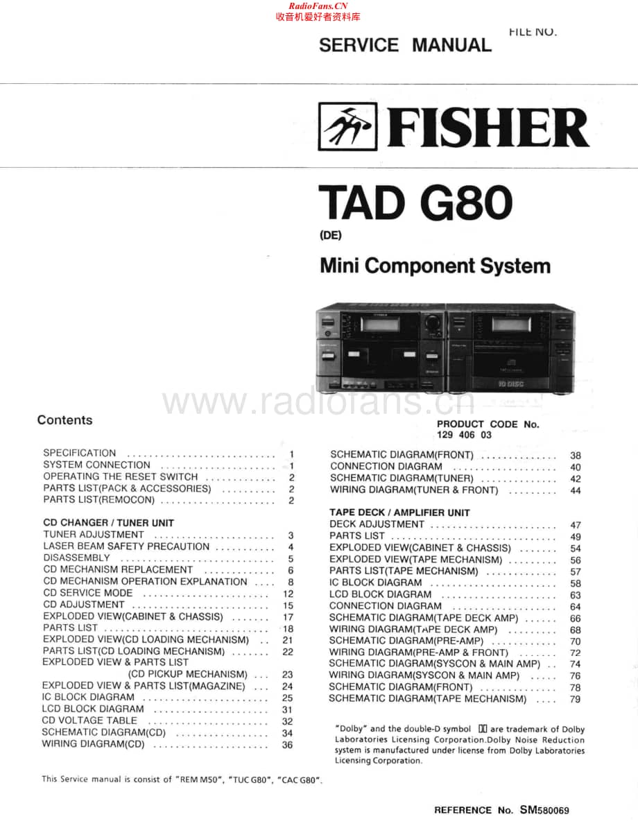 Fisher-TADG80-mc-sch维修电路原理图.pdf_第1页