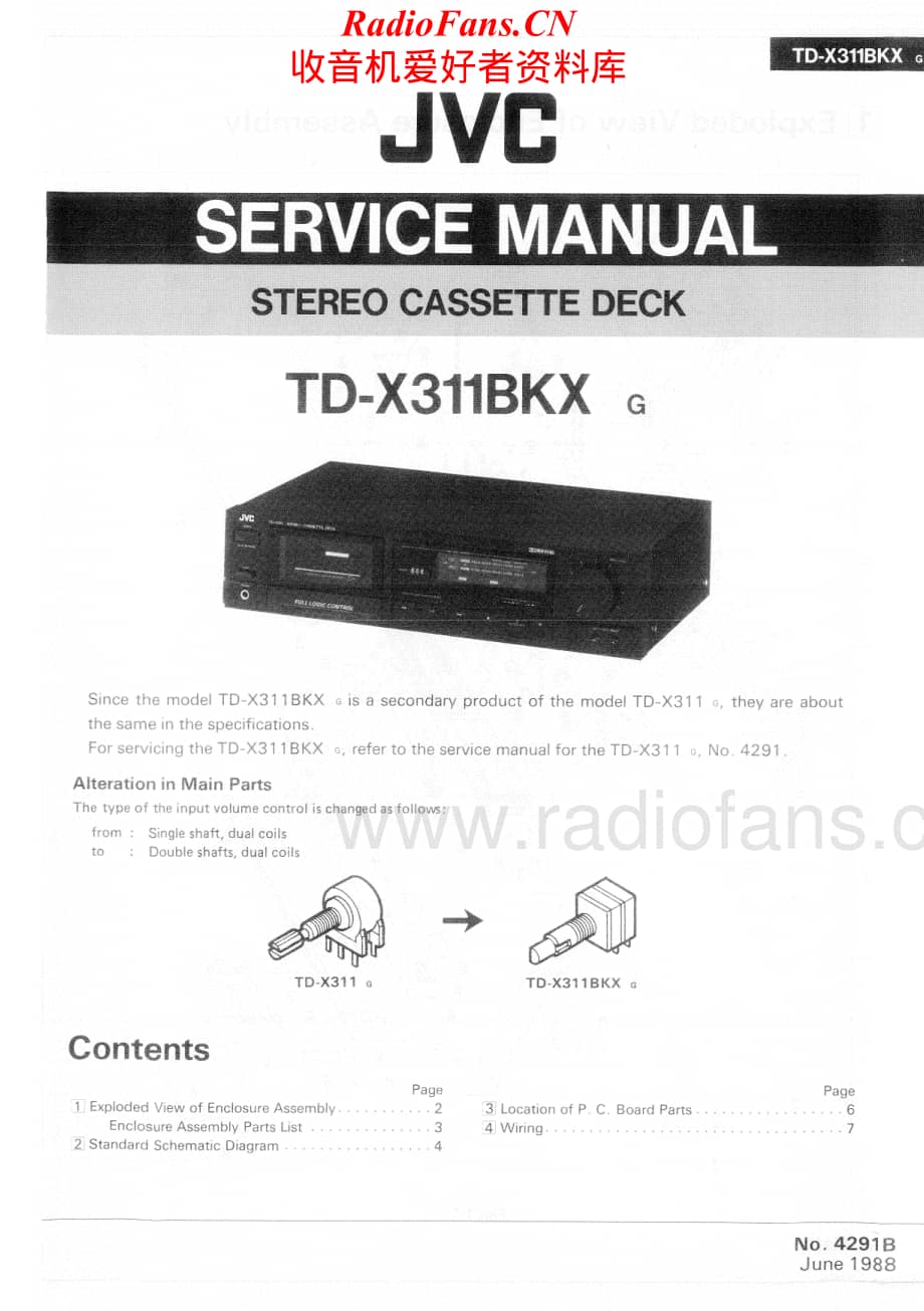 JVC-TDX311BKX-tape-sm维修电路原理图.pdf_第1页