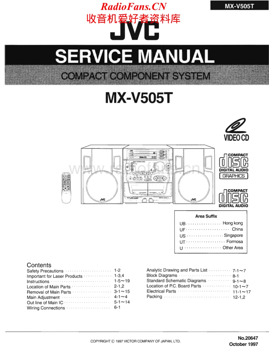 JVC-MXV505T-cs-sm维修电路原理图.pdf_第1页