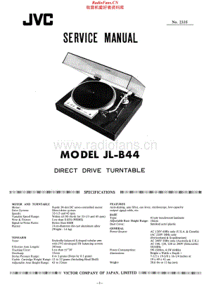 JVC-JLB44-tt-sm维修电路原理图.pdf