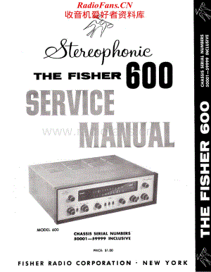 Fisher-600-rec-sm1维修电路原理图.pdf